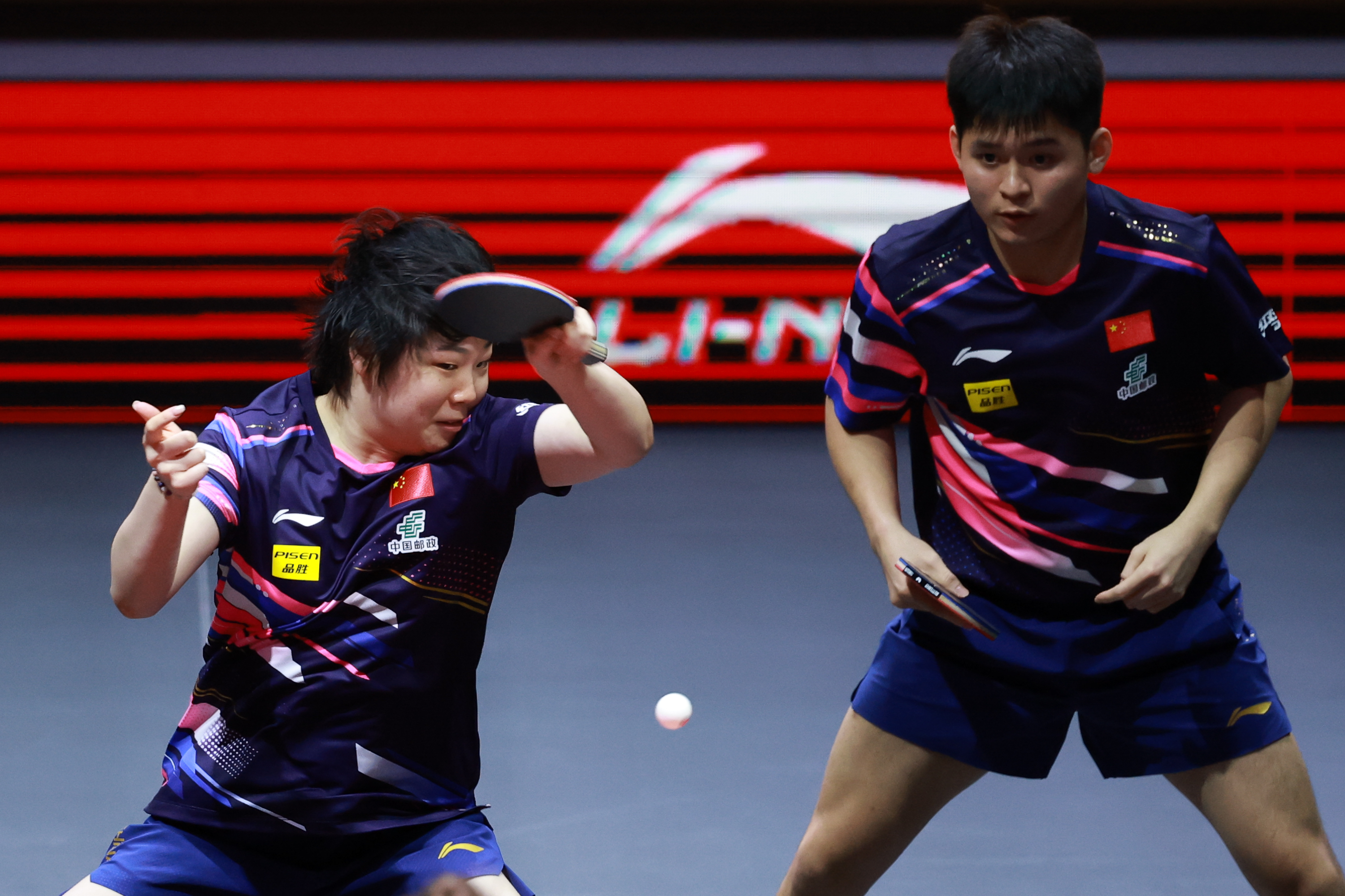 乒乓球混双半决赛：中国选手晋级
