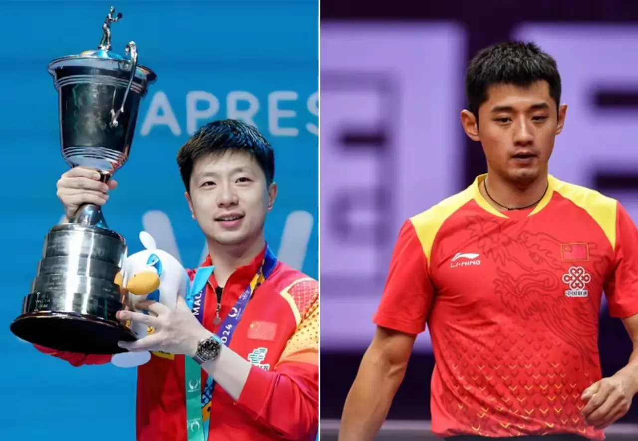 关于英国乒乓球队力克比利时乒乓球队，张继科绝境逆转的信息