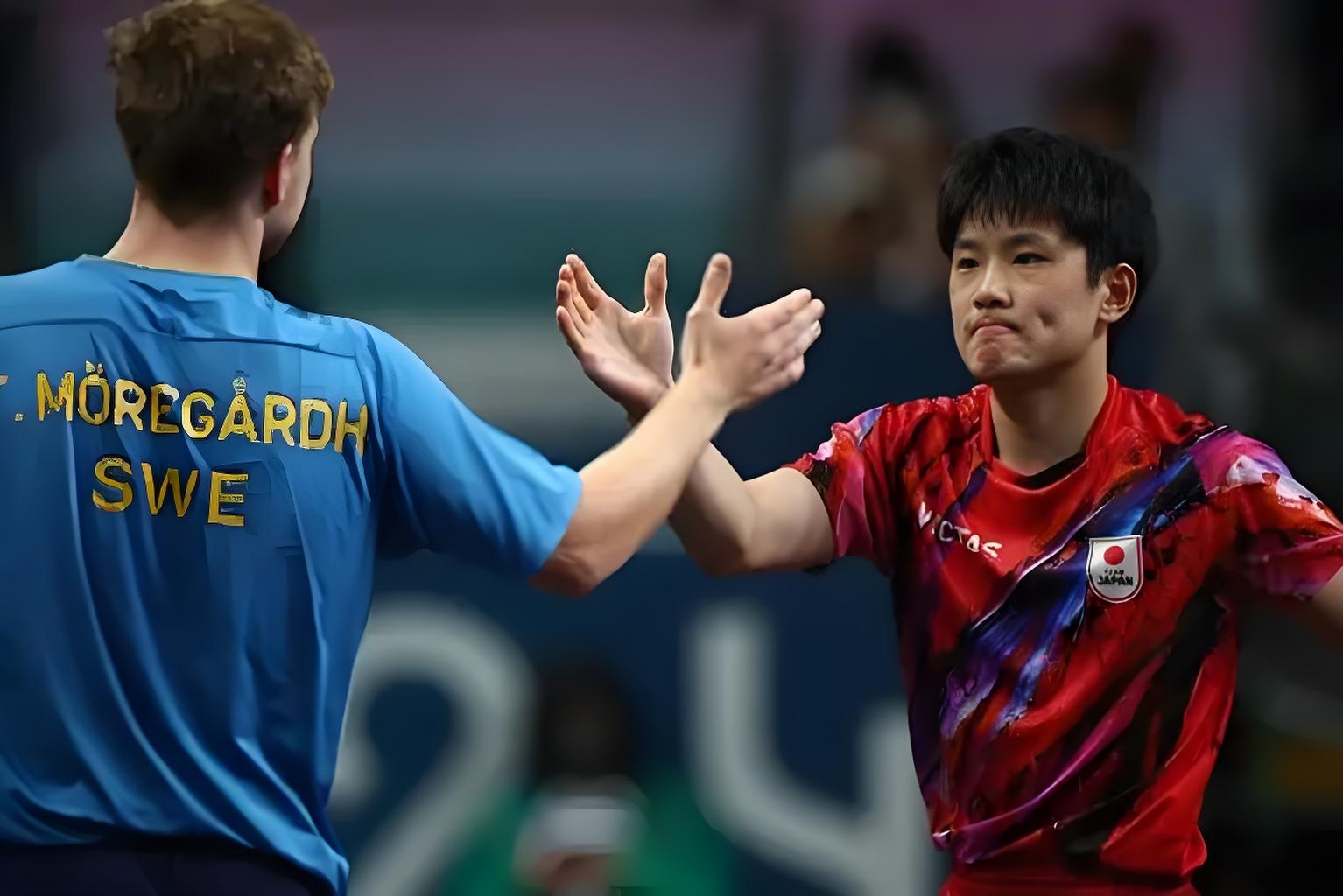 葡萄牙队鏖战奥地利队,张本智和关键制胜 葡萄牙队鏖战奥地利队,张本智和关键制胜