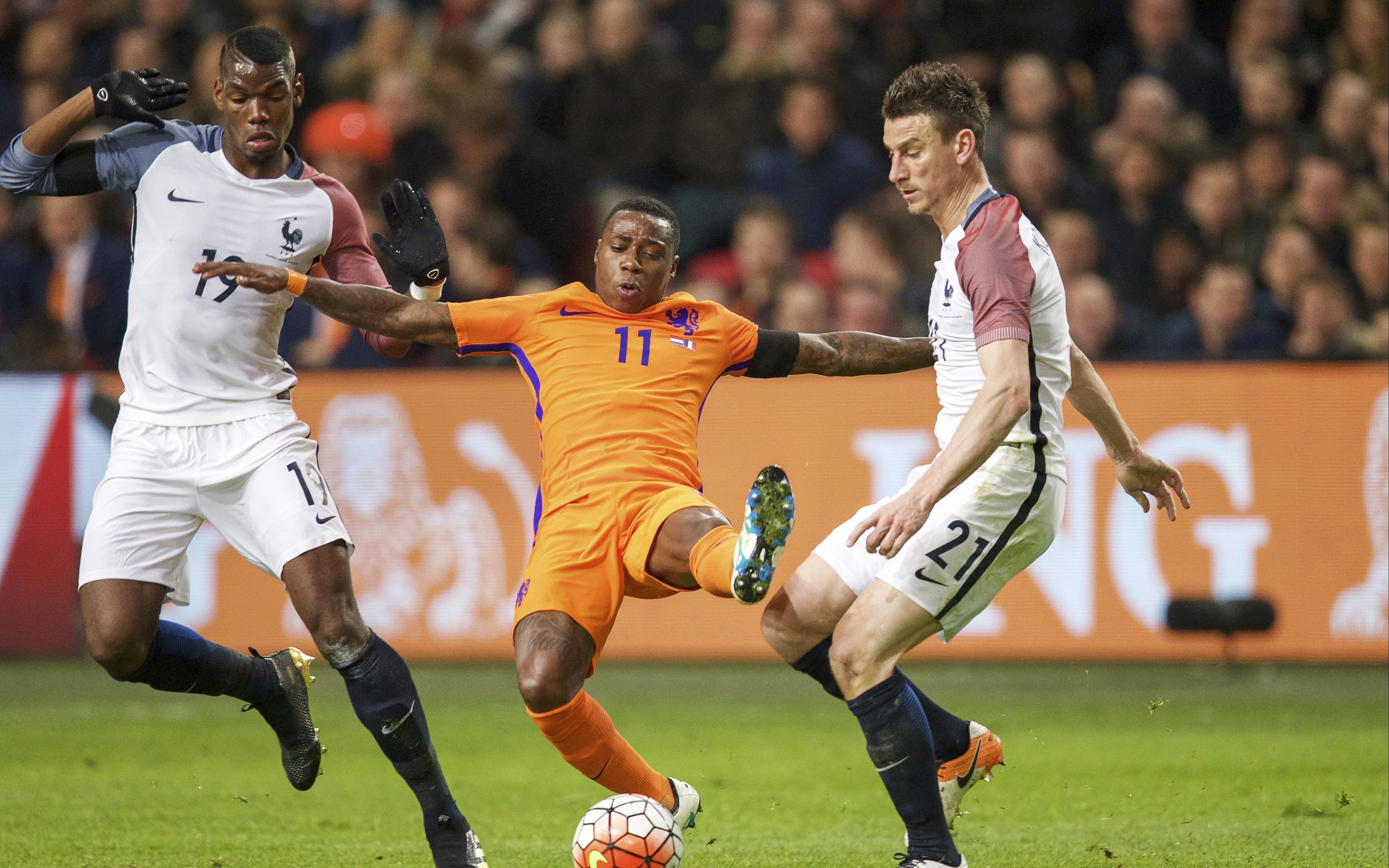 荷兰备战欧洲杯资格赛：荷兰VS意大利